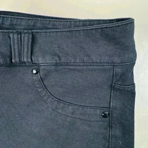 Lane Bryant Black Jegging Zip Front Ankle Pants Stretch Straight Leg Women’s 18 - Picture 13 of 13